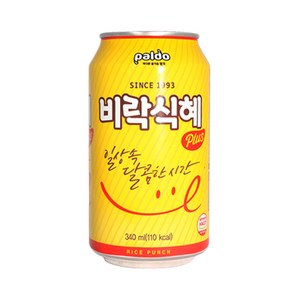 팔도 비락 식혜 340ml 48캔, 48개