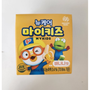 대상웰라이프 뉴케어 마이키즈 바나나맛 24팩 아이간식, 150ml, 48개