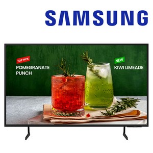 [무료설치] [삼성직접배송] 삼성TV UHD 4K LED TV 에너지효율 1등급 사이니지, 벽걸이형, 0_50인치_0