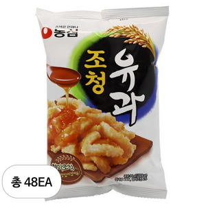 농심 조청유과, 96g, 48개