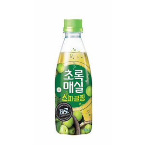 초록매실 스파클링 제로, 350ml, 20개