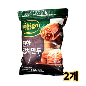 코스트코 비비고 진한 김치만두 /냉동 수제만둣집, 1.6kg, 2개