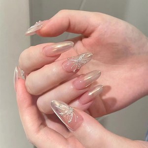 떨샵 자석 마블 네일팁 파츠 셀프네일 붙이는 간편 인조손톱, 1개, NAIL-N639