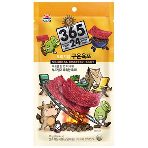 사조해표 구운육포70g X 24개 1박스, 70g