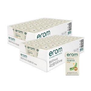 이롬 황성주 박사의 국산콩 무설탕 두유 무가당, 140ml, 48개