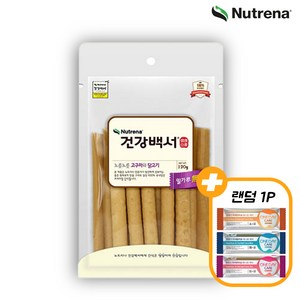 건강백서 노릇노릇 져키, 혼합맛(고구마/닭고기), 120g, 1개