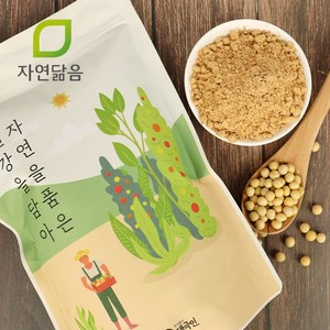 자연닮음 국산 쪄서볶은 대두 콩가루 분말 500g, 1개