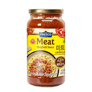 오뚜기프레스코 미트 스파게티소스, 600g, 2개