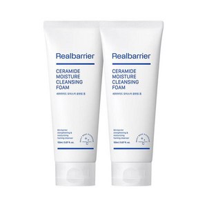 리얼베리어 세라마이드 모이스처 클렌징폼 150ml 2개입, 1개