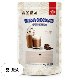 까로망 모카초코 파우더, 800g, 1개입, 3개