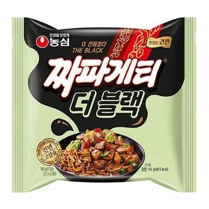 짜파게티 더 블랙 116g, 32개