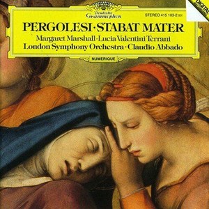 (수입CD) Pegolesi - Stabat Mate/ Magaet Mashall/ Claudio Abbado (페르골레지 : 스타바트 마테르), 단품