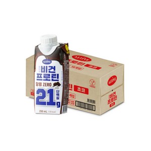 초코 얼티브 비건프로틴 250ml, 18개