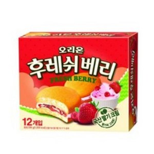 오리온 딸기 후레쉬베리, 336g, 2개