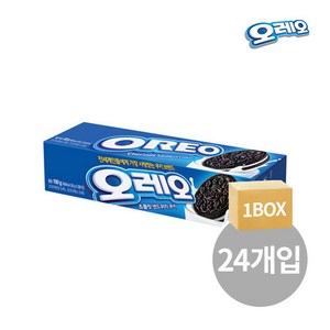 [동서]오레오 화이트 1박스 (100gX24통), 오레오 초코 100gX24ea, 100g, 24개