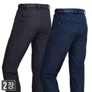 [1+1 웨어몬] 봄/가을 고탄력 홀인원 무지바지 골프 일상 야외 아웃도어