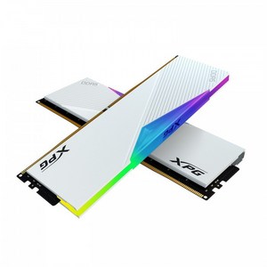 [공식수입사] ADATA XPG DDR5-6000 CL30 LANCER RGB 화이트 패키지 (64GB(32Gx2)), AX5U6000C3032G-DCLARWH, 2개