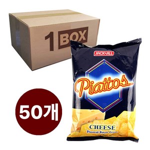 [1박스]피아토스 치즈맛 감자칩 85g x 50입, 50개