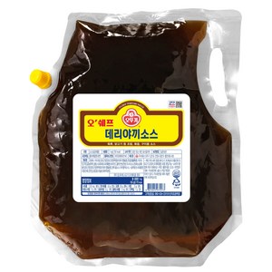 오뚜기 데리야끼소스 스파우트팩, 1kg, 1개