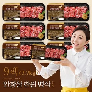 김나운더키친 안창살 한판 명작 9팩(각 300g), 300g, 9개