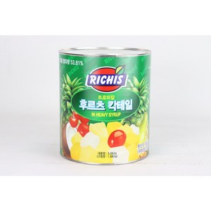 (주)동서 리치스 트로피칼 후르츠 칵테일, 3kg, 1개
