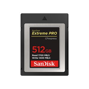 샌디스크 Exteme Po 익스트림프로 CFexpess 카드 SDCFE 512GB, 1개