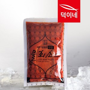 수제 명품 물회소스 물회육수 육회물회 한우 물회양념소스 400G, 3개