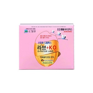 조강식품 신정원 디패톡스 라브플러스 KO 스틱 5g 60포, 300g, 1개