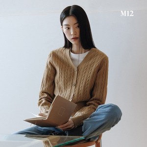 [온플] M12 25SS 여성 케이블 가디건 3종