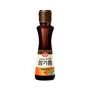 해표 고소한 참기름 110ml, 3개