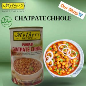 Chatpate Chole (Chickpeas with Tomato Gravy) / Ready to Eat / 할랄 차파테 촐레, 1개, 450g