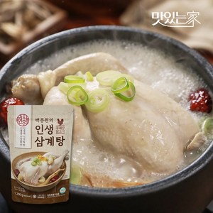 백종원의 인생삼계탕 1200g X 8팩, 없음, 1.2kg, 8개