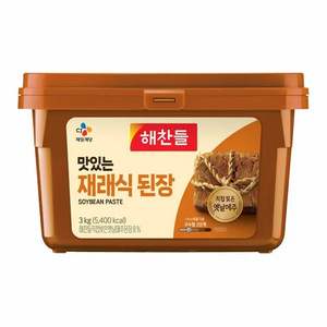 해찬들 재래식 된장, 3kg, 1개