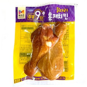 목우촌 주부9단 훈제치킨 닭다리, 6개, 120g