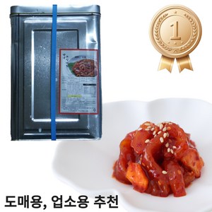 식당용 업소용 대용량 유림 양념오징어젓갈, 1개, 20kg