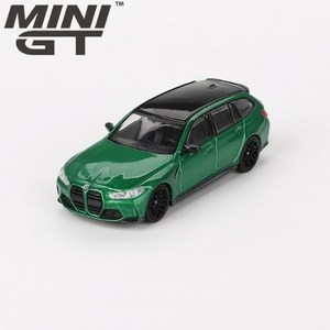 미니지티(764) 1:64 BMW M3 컴피티션 투어링 - 그린 메탈릭, 1개