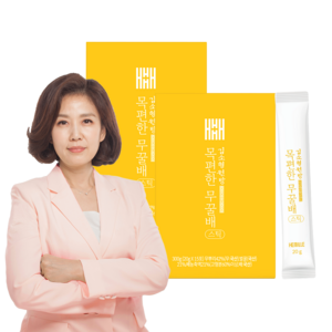 김소형원장 목편한 무꿀배 스틱, 2박스, 300g