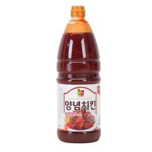 청우식품 양념치킨 순한맛 소스, 2.1kg, 2개