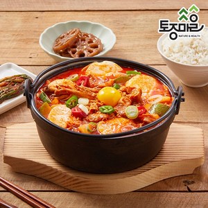 [담짜몰]정통 우삼겹 얼큰 순두부찌개(2인분), 700g, 1개