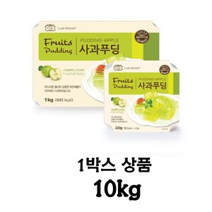 [대영] 샐러드미인 사과푸딩 1kg*10팩 10kg [박스상품], 10개, 1kg