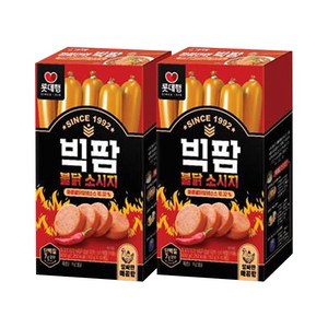 롯데웰푸드 빅팜 불닭 간식 소시지, 60g, 20개