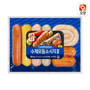 오양 수제모듬소시지 385g X 26개 [업소용], 10개