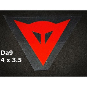 다이네즈 Dainese 오토바이 반사 데칼 스티커 2장 [무료택배], Da9_Red_2개, 2개