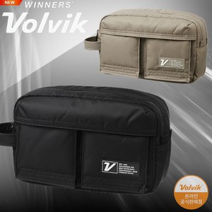 [볼빅] VOLVIK NEW 유틸리티 파우치(블랙), 1개