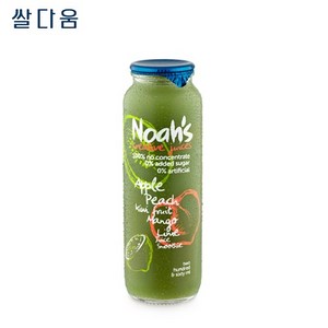 노아주스 사과 복숭아 키위 망고 라임, 260ml, 12개