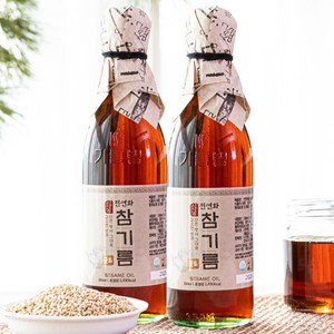 시장쏙 전연화 참기름 골드, 2개, 300ml