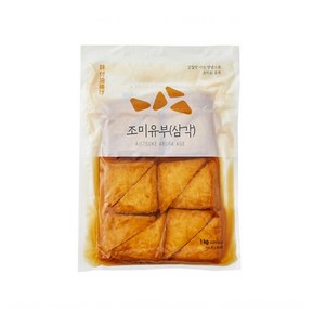 일본 삼각유부 조미유부 60매 1kg 10봉 1BOX [와코 모노링크], 10개