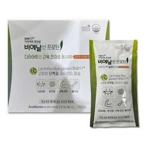 BNR17 다이어트 유산균 비에날씬 프로틴 단백질 40g 14포, 14회분, 560g, 1개