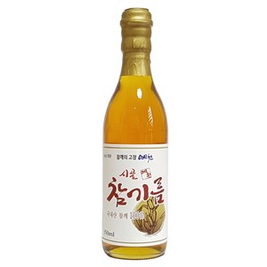 [예천참기름] 국산 350ml (청정지역 예천참깨 100%) 저온착유, 1개