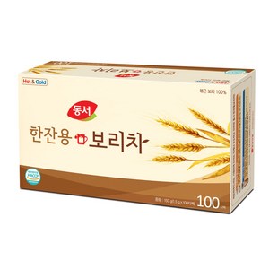 동서식품 한잔용 보리차 100T (1.5g x 100개입), 1.5g, 100개입, 1개